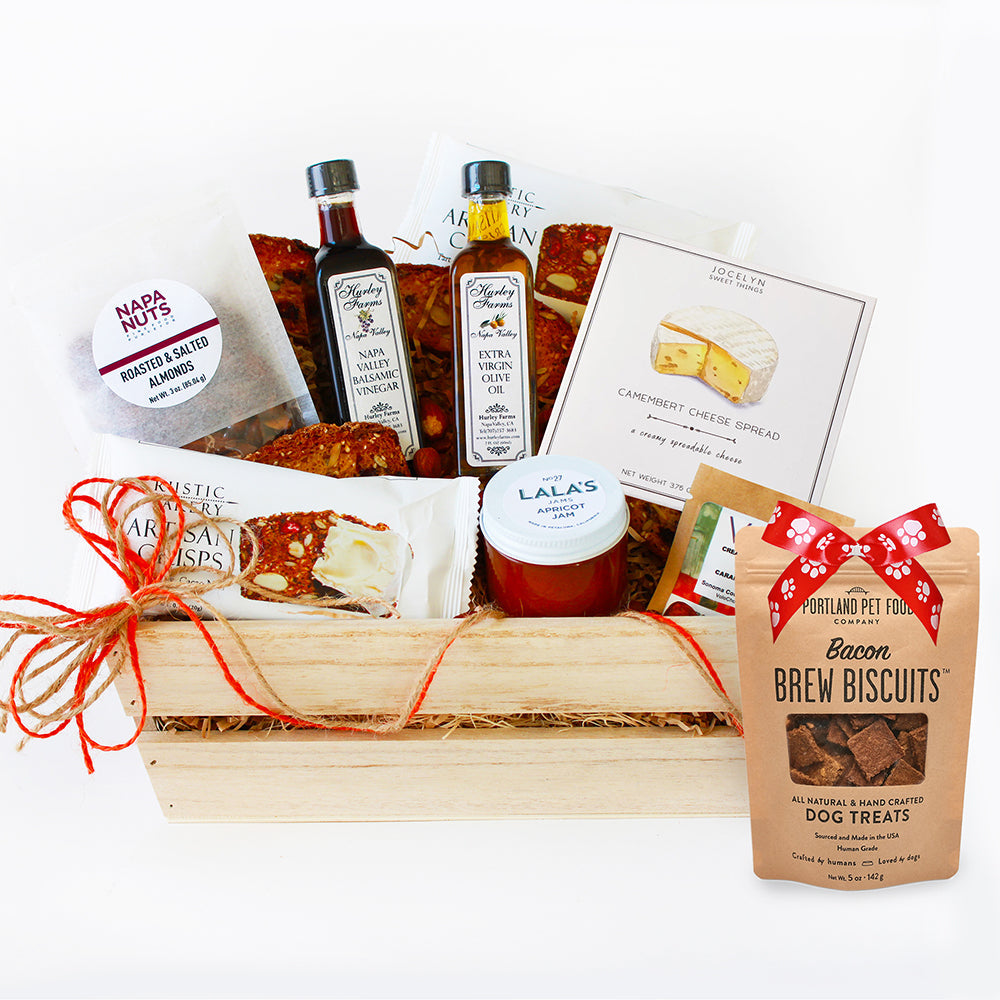 Family and Fido Charcuterie Gift Crate