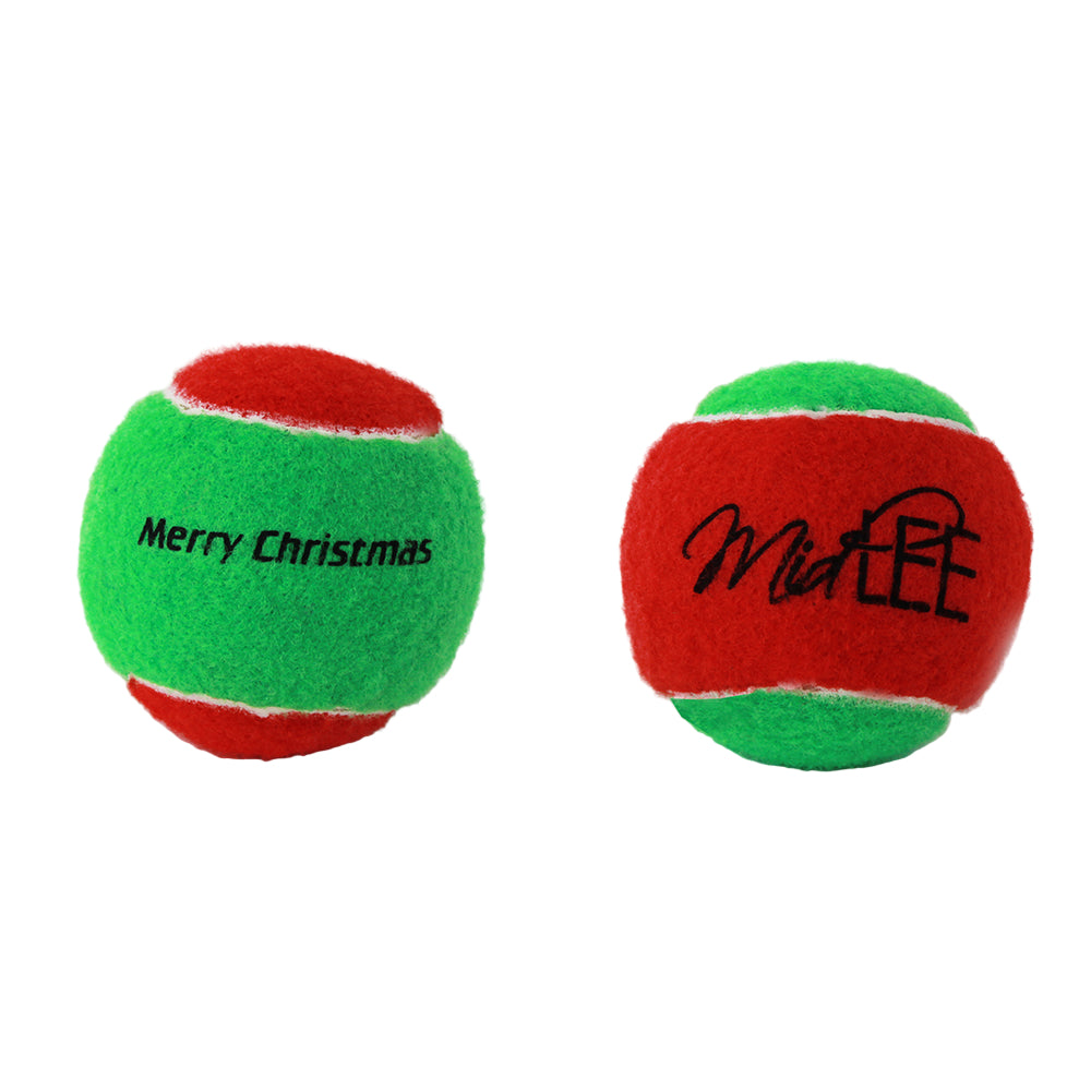 "Merry Christmas" Tennis Balls