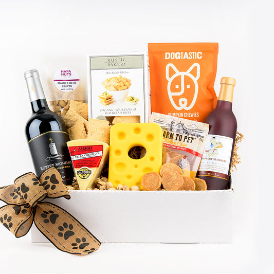 vine to canine wine pairing buddies by lucca gift box