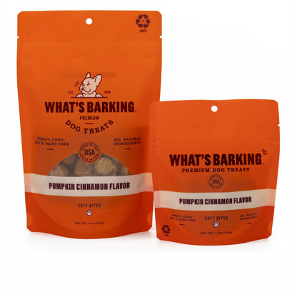 Pumpkin Cinnamon Dog Treats, 6oz Case