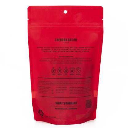 Cheddar Bacon Dog Treats, 6oz Case