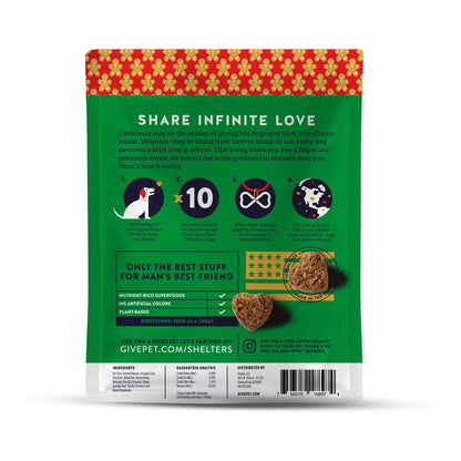 GivePet Gingerbone House Holiday Dog Treats