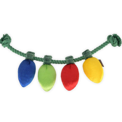 Christmas Lights Dog Rope Toy