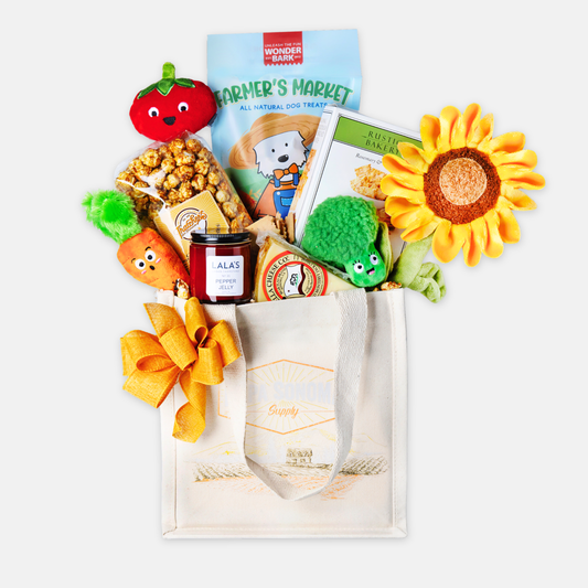 Farmers Market Buddies Dog & Owner Gift Basket