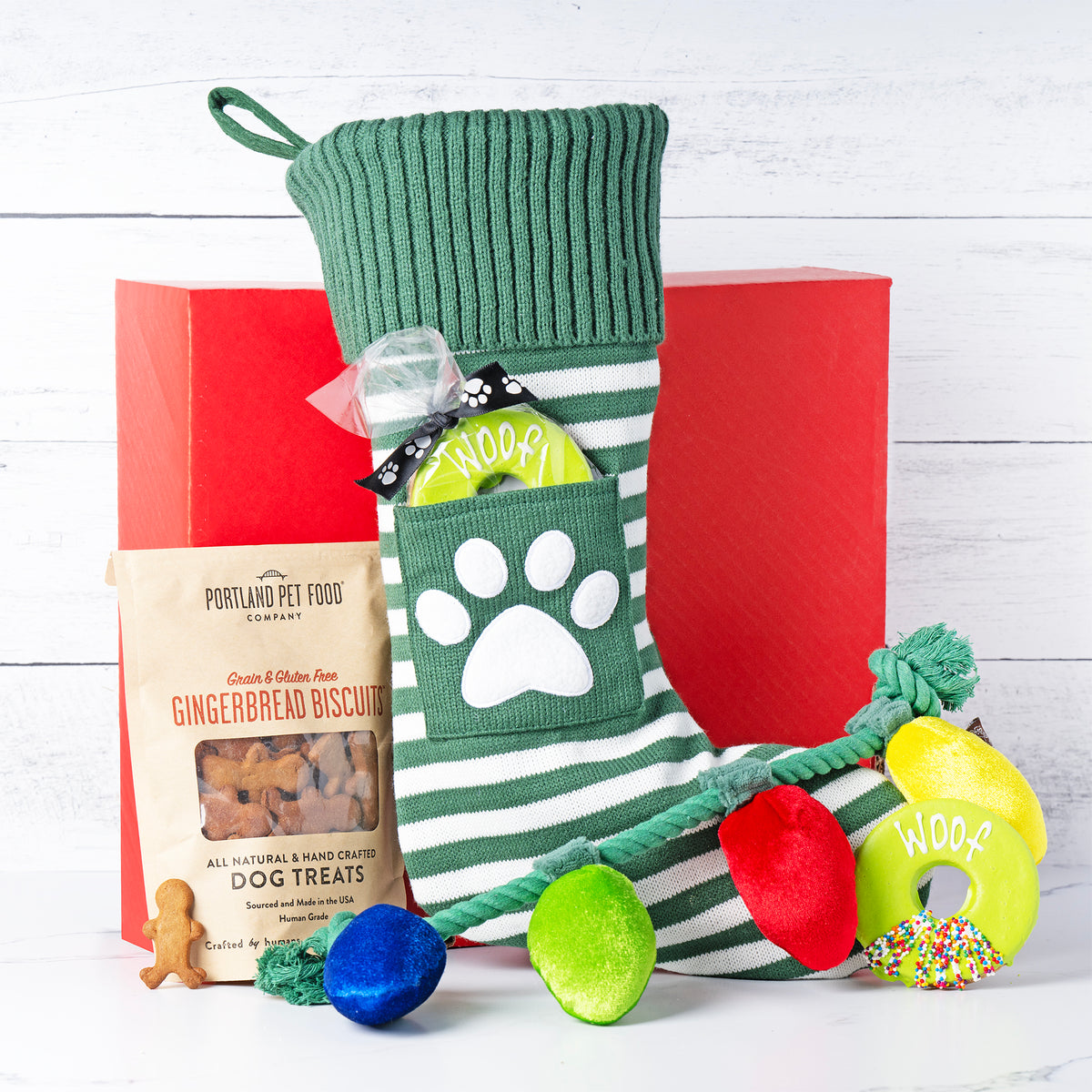 Deck the Paws Christmas Stocking for the Dog