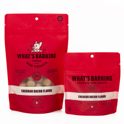 Cheddar Bacon Dog Treats, 6oz Case