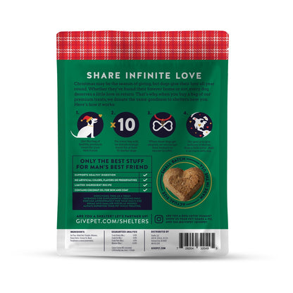 GivePet Snowbound Hound Holiday Dog Treat