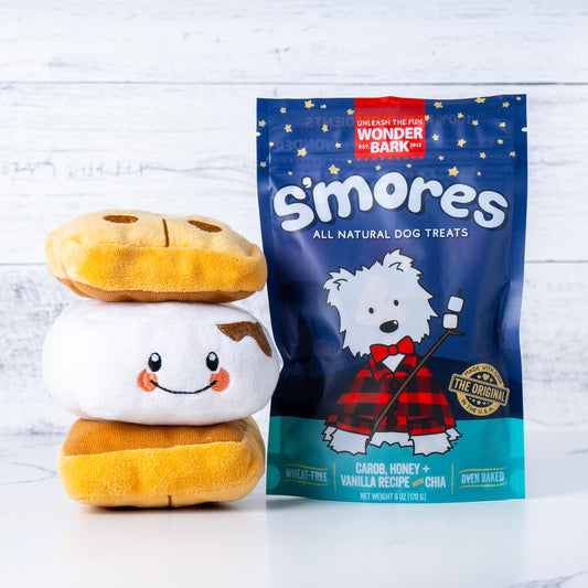 S'mores Treats & Toy Just for The Dog