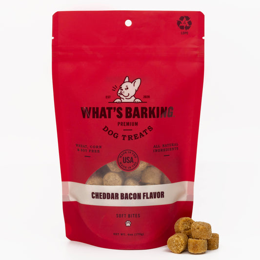 Cheddar Bacon Dog Treats, 6oz Case