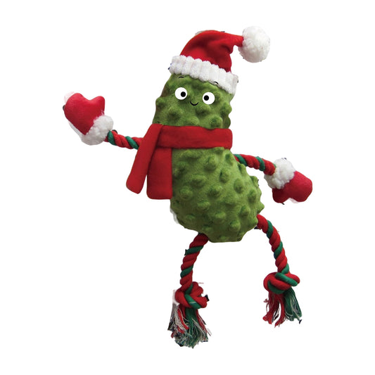 Holiday Lucky Pickle Dog Toy by Roct Outdoor