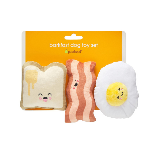 Breakfast Plush Dog Toys Set