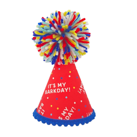 "It's My Barkday" Pup Party Hat