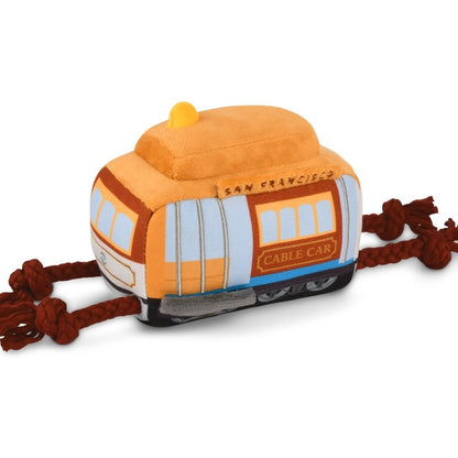San Francisco, California Cable Car Dog Toy