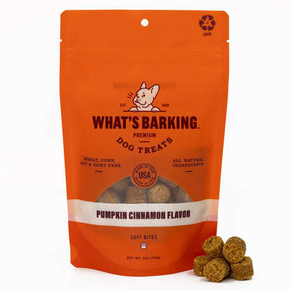 Pumpkin Cinnamon Dog Treats, 6oz Case