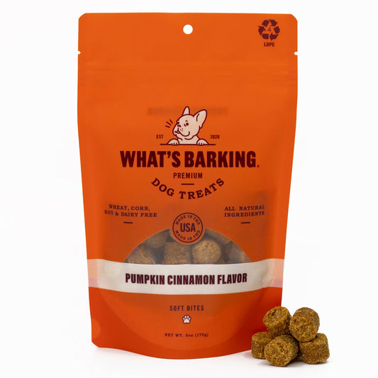 Pumpkin Cinnamon Dog Treats, 6oz Case