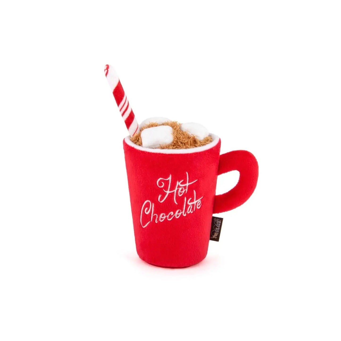 Holiday Hats and Hot Cocoa Christmas Dog Gift Basket