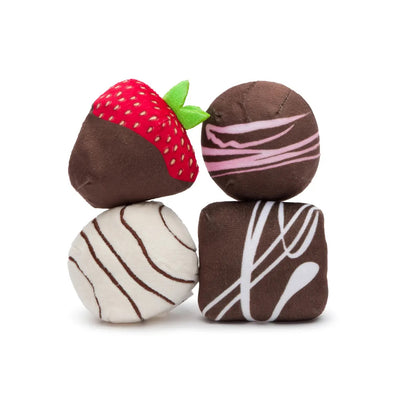 Dogiva Plush Chocolate Truffles Dog Toy