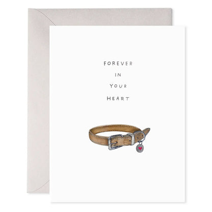Forever in Your Heart Pet Sympathy Card