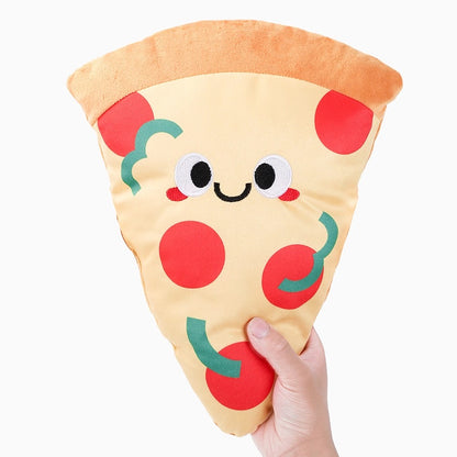 Jumbo Pizza Dog Plush Toy