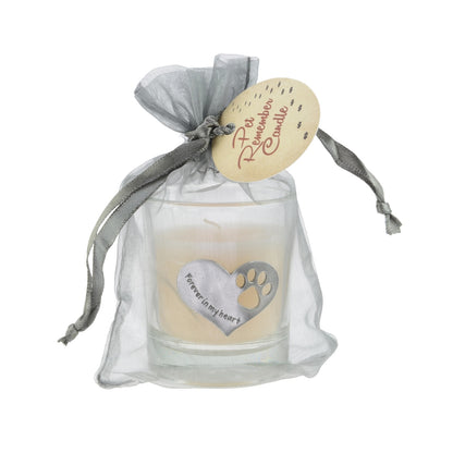 Pet Memorial Candles Sympathy Gift