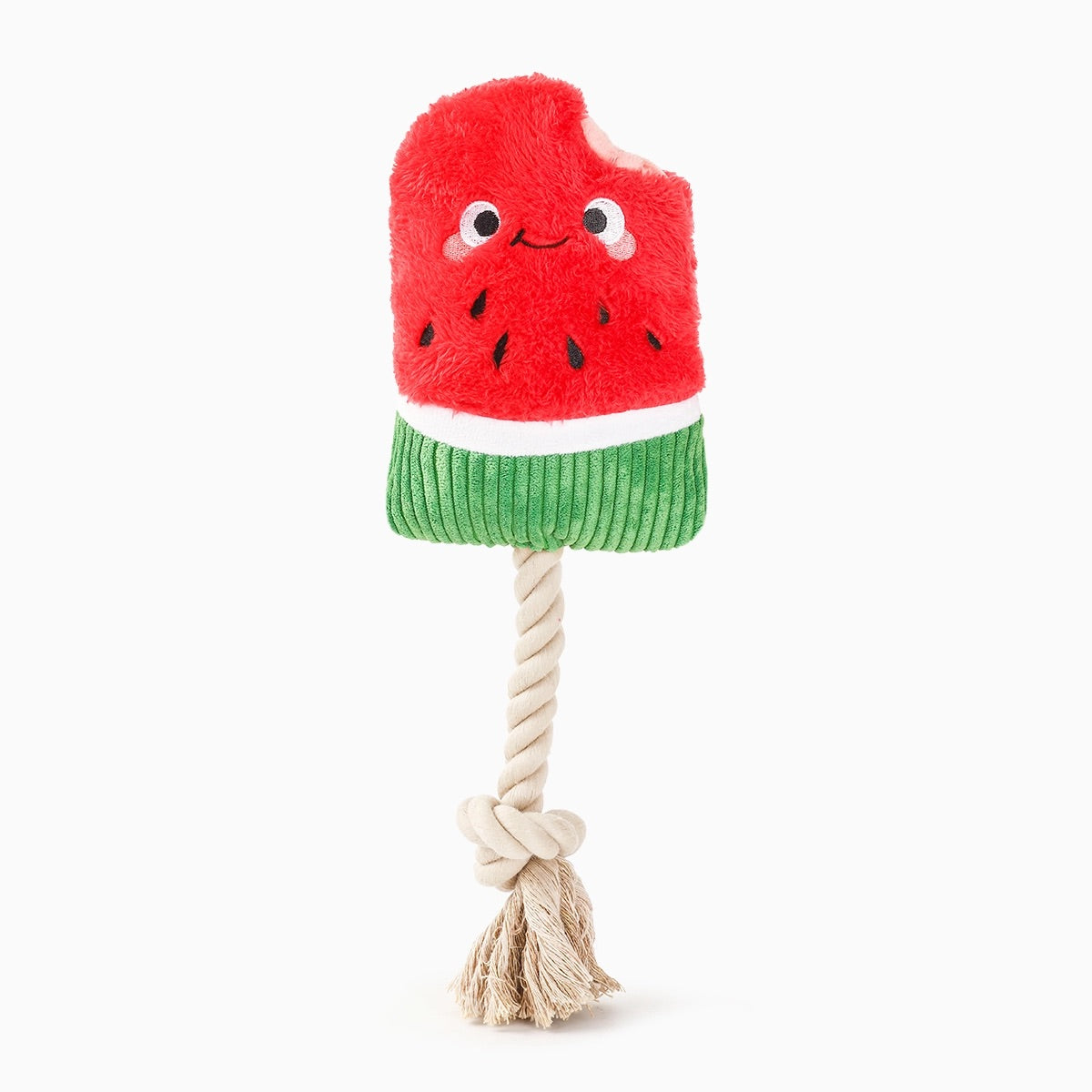 Watermelon Popsicles Plush Rope Dog Toy