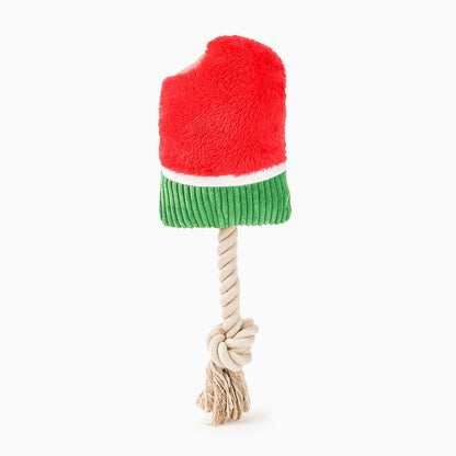 Watermelon Popsicles Plush Rope Dog Toy